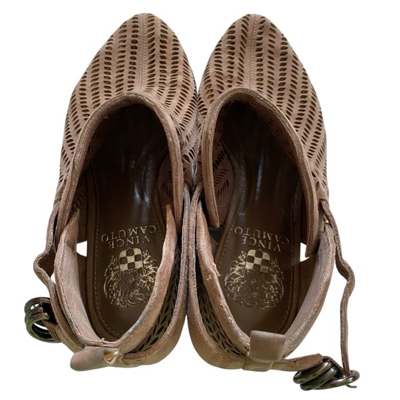 Vince Camuto Campina Bootie Women Leather Ankle Boots Size 6.5 - Picture 8 of 11